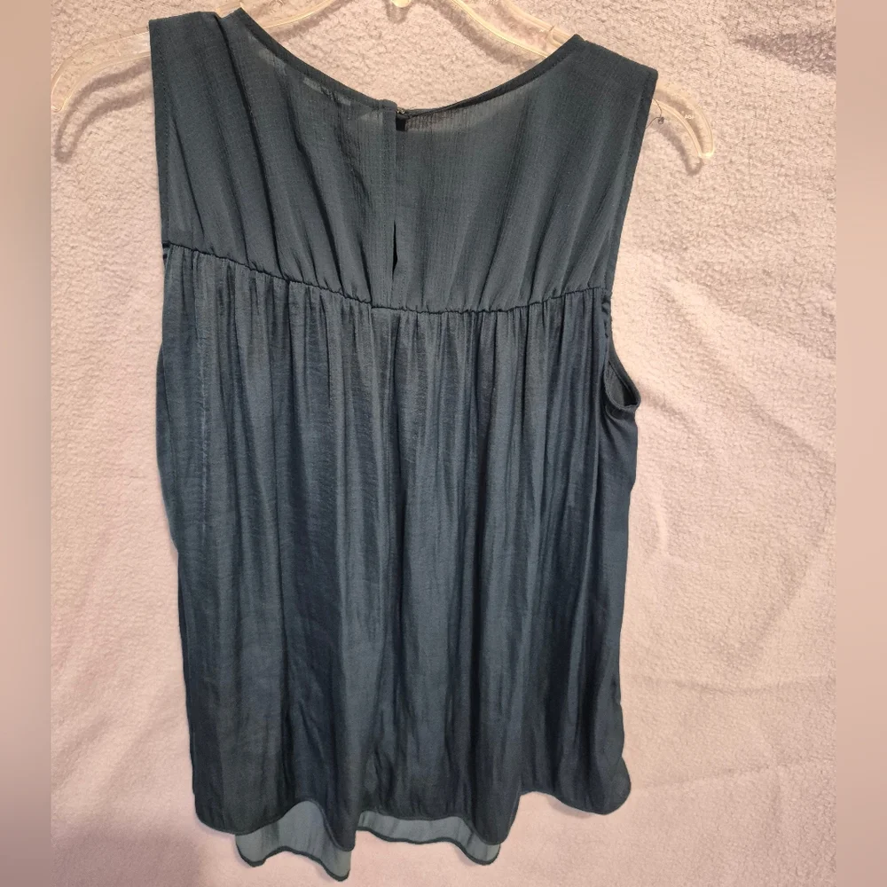 Jade Green Babydoll Blouse - Picture 5 of 5